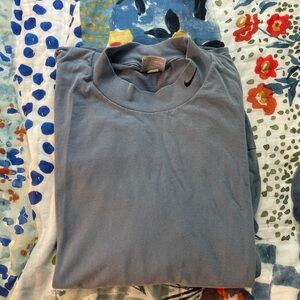Vintage Nike Mock Neck Long Sleeve T-Shirt
